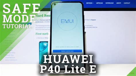 How To Enter Safe Mode In Huawei P Lite E Open Diagnostic Mode