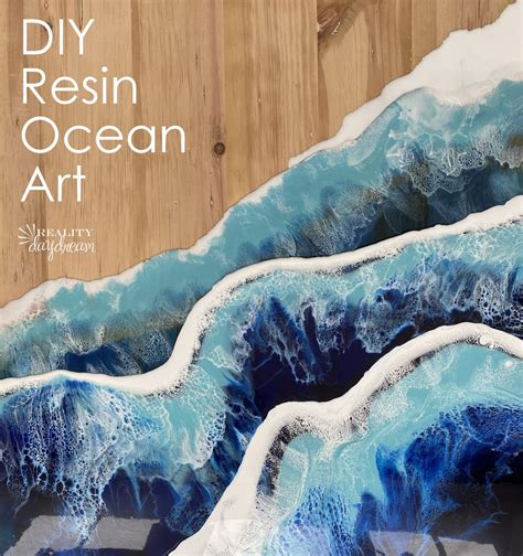 Ocean Resin Art Reality Daydream In 2021 Resin Art Daydream Ocean