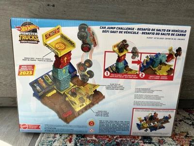 Hot Wheels Monster Trucks Arena Smashers Demo Derby Car Jump Challenge Target