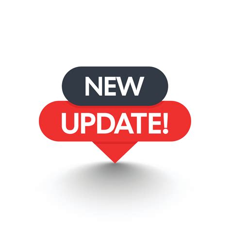 Update Software Icon In Flat Style System Upgrade Notification Vector