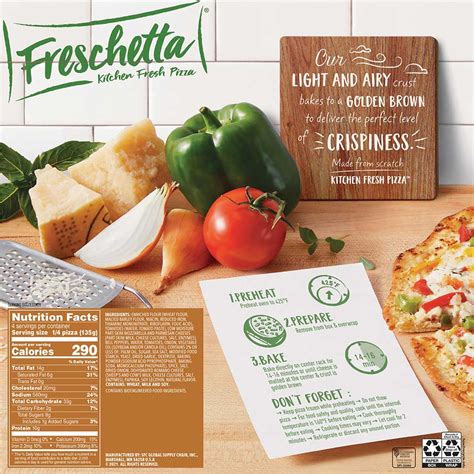 Freschetta® Thin Crust Garden Veggie Pizza