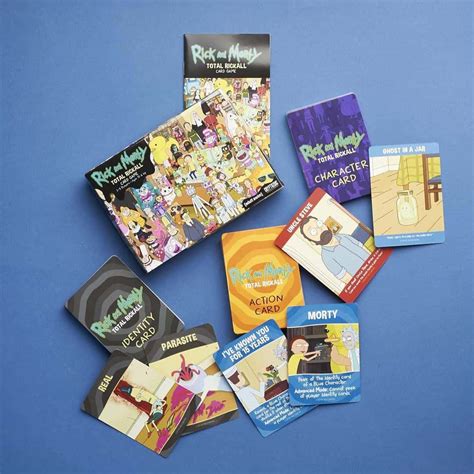 Настольная игра Rick and Morty (Рик и Морти): Total Rickall Card Game ...