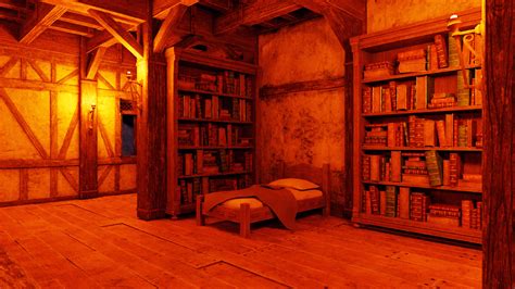 ArtStation - Medieval Modular Town with Full Interior | Game Assets