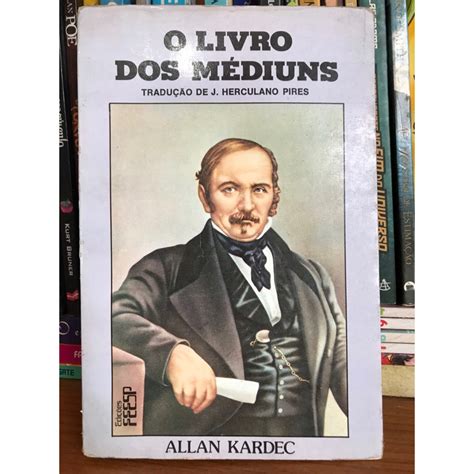 O Livro Dos M Diuns Allan Kardec Shopee Brasil