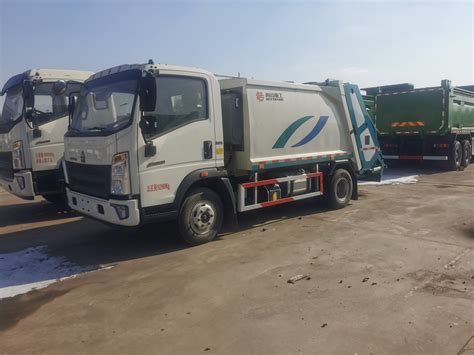 Sinotruk New Basura HOWO Waste Refuse 4X2 6X4 Light Truck Dump Cargo