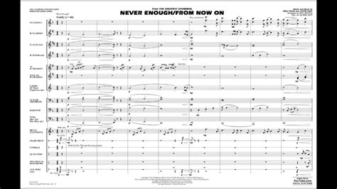 Never Enough From Now On From The Greatest Showman Arr Paul Murtha Youtube