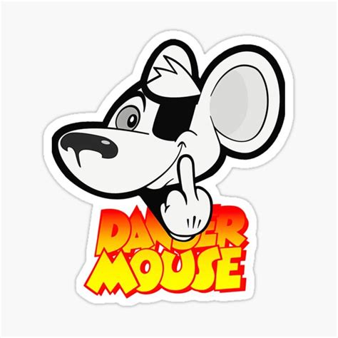 Danger Mouse Sticker For Sale By Iceflowerx Redbubble