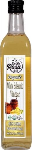 De La Rosa Organic White Balsamic Vinegar 169 Fl Oz Kroger