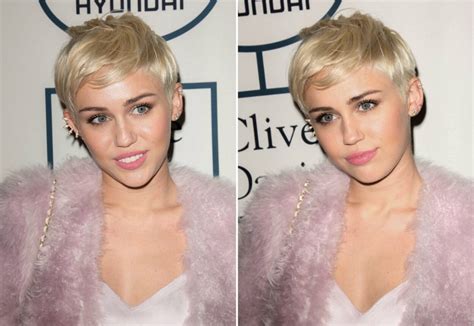 Miley Cyrus Short Blonde Hair