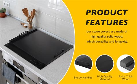 Noodle Board Stove Cover Wood Stove Top Cover With Handles Stove Top Cover Board Gas