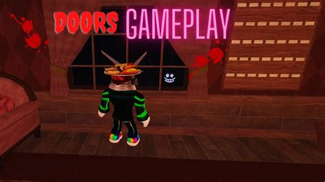 Doors Gameplay Roblox Horror Game Youtube