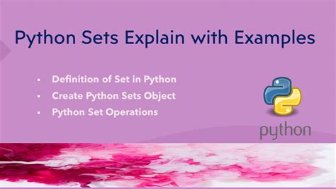 Python Sets Explain With Examples Spark By Examples