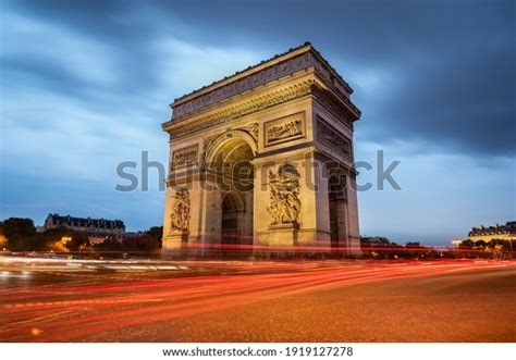 Paris Cityscape Arch Triumph Arc De Stock Photo 1919127278 Shutterstock