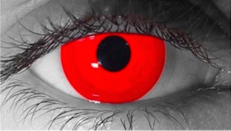 Red Vampire Halloween Contacts | Blingby