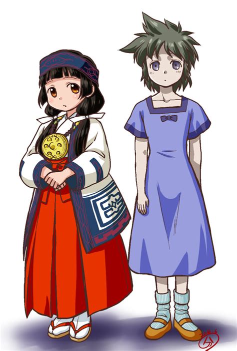 The Big Imageboard Tbib 1990s Style 2girls Ainu Clothes Amayadori