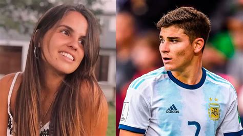 la novia de julian alvarez lo hizo de nuevo la pescaron  mala