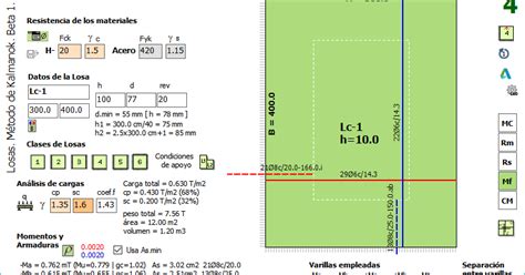 Software Para El Cálculo De Estructuras De Hormigón Armado Haefi VersiÓn De Prueba