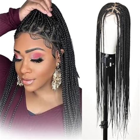 Amazon Sangtok Micro Box Braided Wigs For Black Women 36 Inch