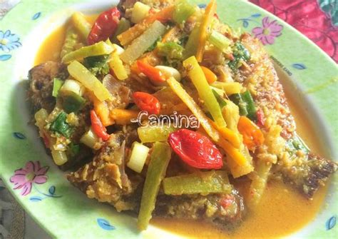 Resep Ikan Nila Bumbu Acar Kuning Oleh Canina Kh Cookpad