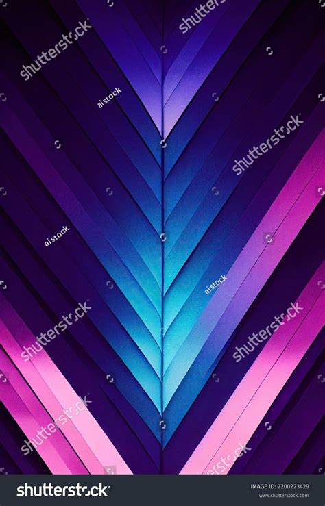 Glowing Blue Purple Neon Glowing Rhombus Stock Illustration 2200223429 Shutterstock