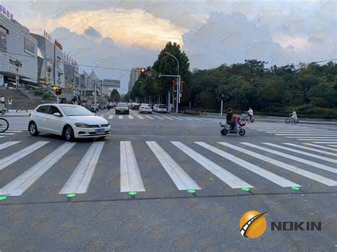 Pedestrian Crosswalk Solutions Smart Pedestrian Crosswalk System NOKIN