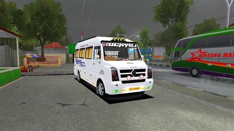 Bus Simulator Indonesia Indian Van Force Traveller Mod Mod Bussid