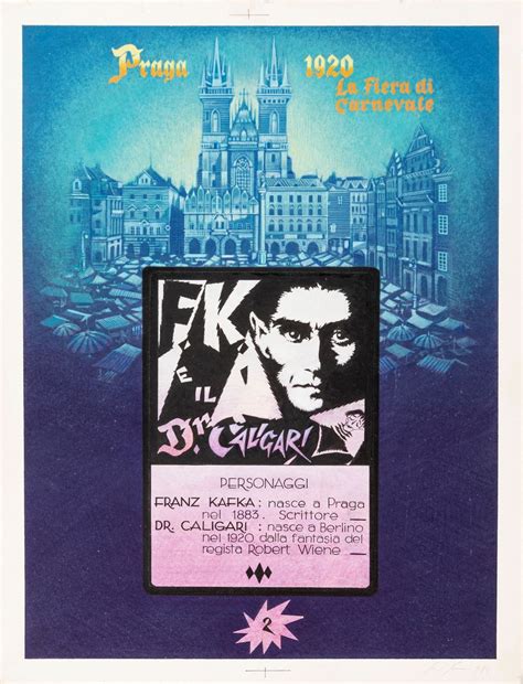 SeSar Sergio Sarri Franz Kafka E Il Dottor Caligari 1984 Original