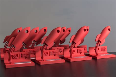 3D Printed Award Custom Made Trophies Design Awards Bespoke Design