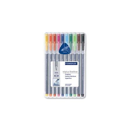 Staedtler 334 SB20 0 3 Mm Triplus Fineliner Pen Assorted Colours