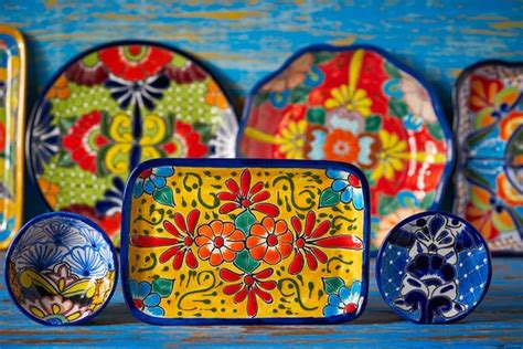 Alfarer A Mexicana Estilo Talavera Puebla M Xico Fotograf A De Stock