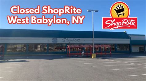 Closed Shoprite In West Babylon Ny Youtube