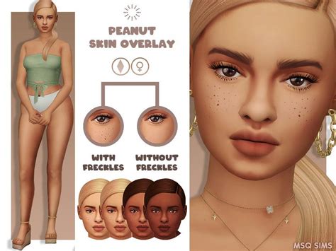 Sims 4 Skin Overlay Pale Mineteen