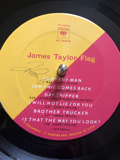 John Lennon signature? Hey all! I got this James Taylor record today ...