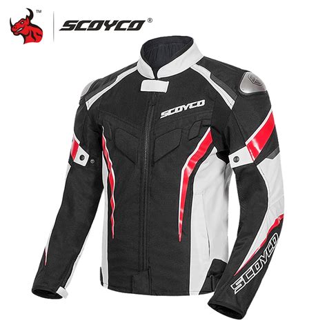 Scoyco Motorcycle Jacket Protective Gear Reflective Summer Motocross