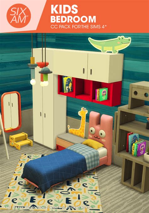 Kids Bedroom CC Pack - The Sims 4 Build / Buy - CurseForge