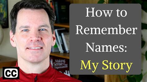 Tips For Remembering Names Youtube