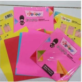 Jual Kertas Lipat Origami Forte Ukuran X Cm Lbr Shopee