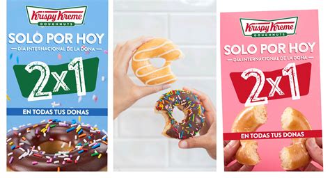 Krispy Kreme R Endulza El Día Internacional De La Dona Con ‘2 X 1 En