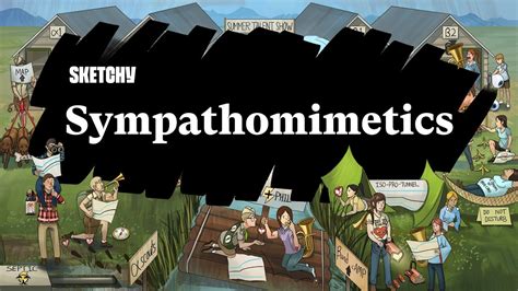 Sympathomimetics Exploring Functions And Effects Part 1 Sketchy Medical Usmle Step 1