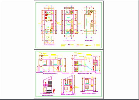 Resid Ncia Unifamiliar Em Autocad Baixar Cad Kb Bibliocad