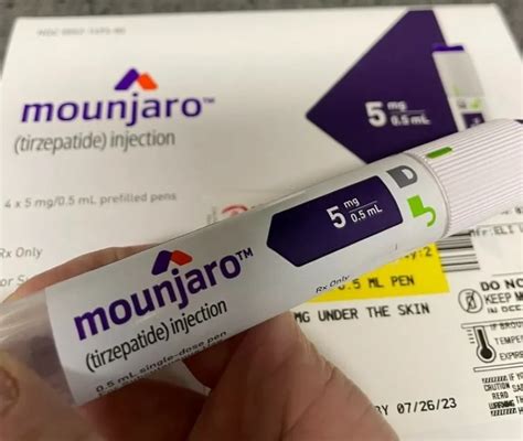 Original Mounjaro Tirzepatide Injection Prefilled Pen Mg At Rs