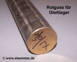 Rotguss Vollmaterial Rund Mm G Nstig Im Shop Eisenmax Kaufen