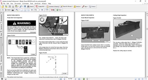 Bobcat Dozer Blade 96 Inch Service Repair Manual