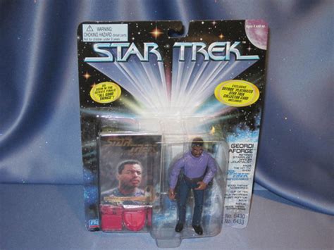 Star Trek The Next Generation - Geordi LaForge - Action Figure. - Now ...