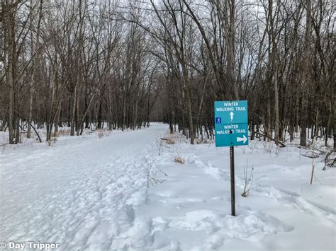 Winter Hiking at Fort Snelling State Park