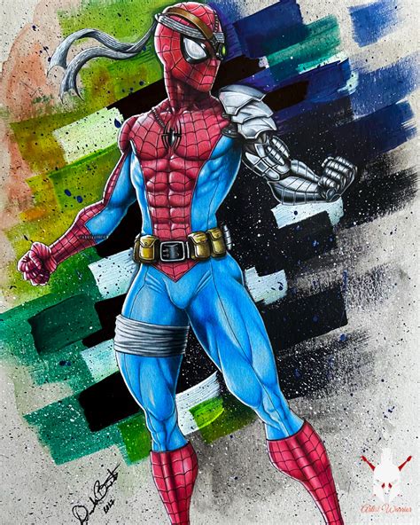 Cyborg Spider Man Your Artist Warrior Dani Bastos