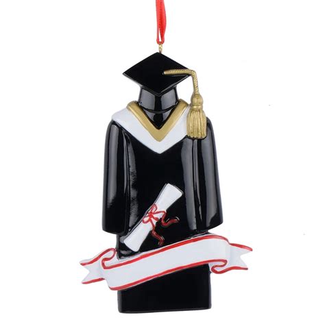 Maxora Resin Glossy Graduate Personalized Christmas Ornaments Used For