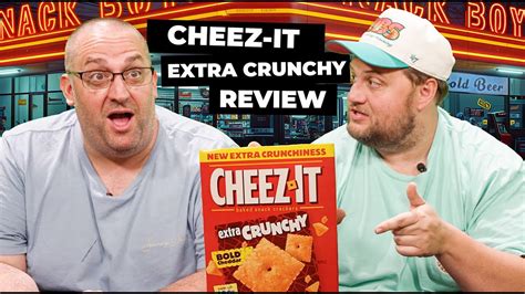 Cheez It Extra Crunchy Review Youtube