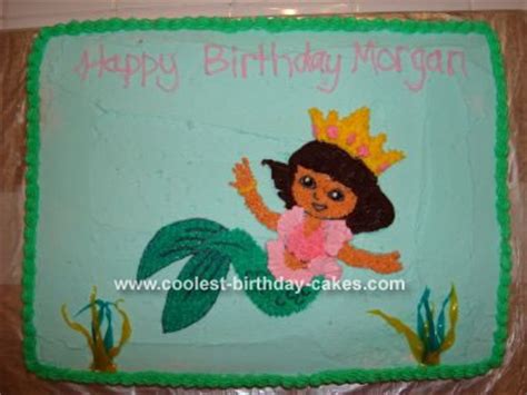 Coolest Little Mermaid Cake