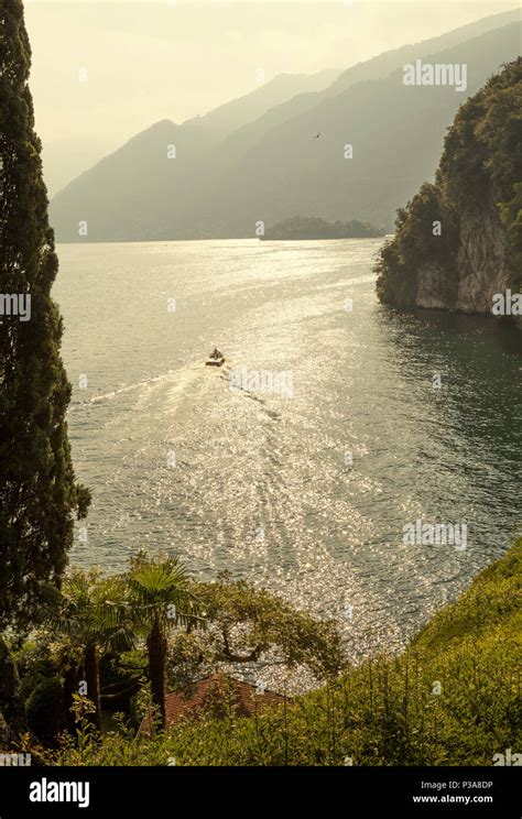 Como Lake in Italy Stock Photo - Alamy